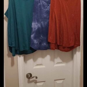 Soho Women's Tank Tops - Teal, Blue, Rust